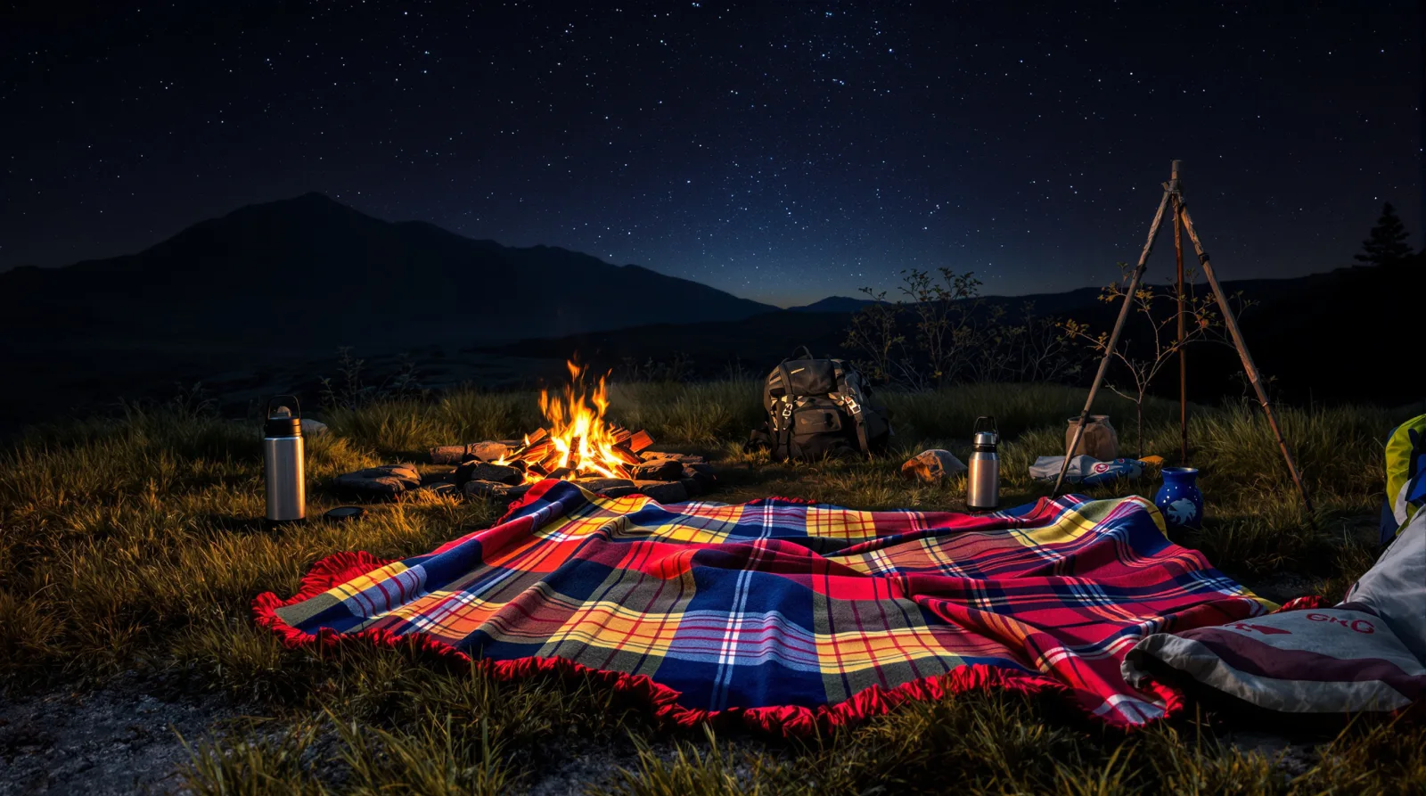 Best Camping Blankets for Car Camping, Wool Warmth and Wet Ground