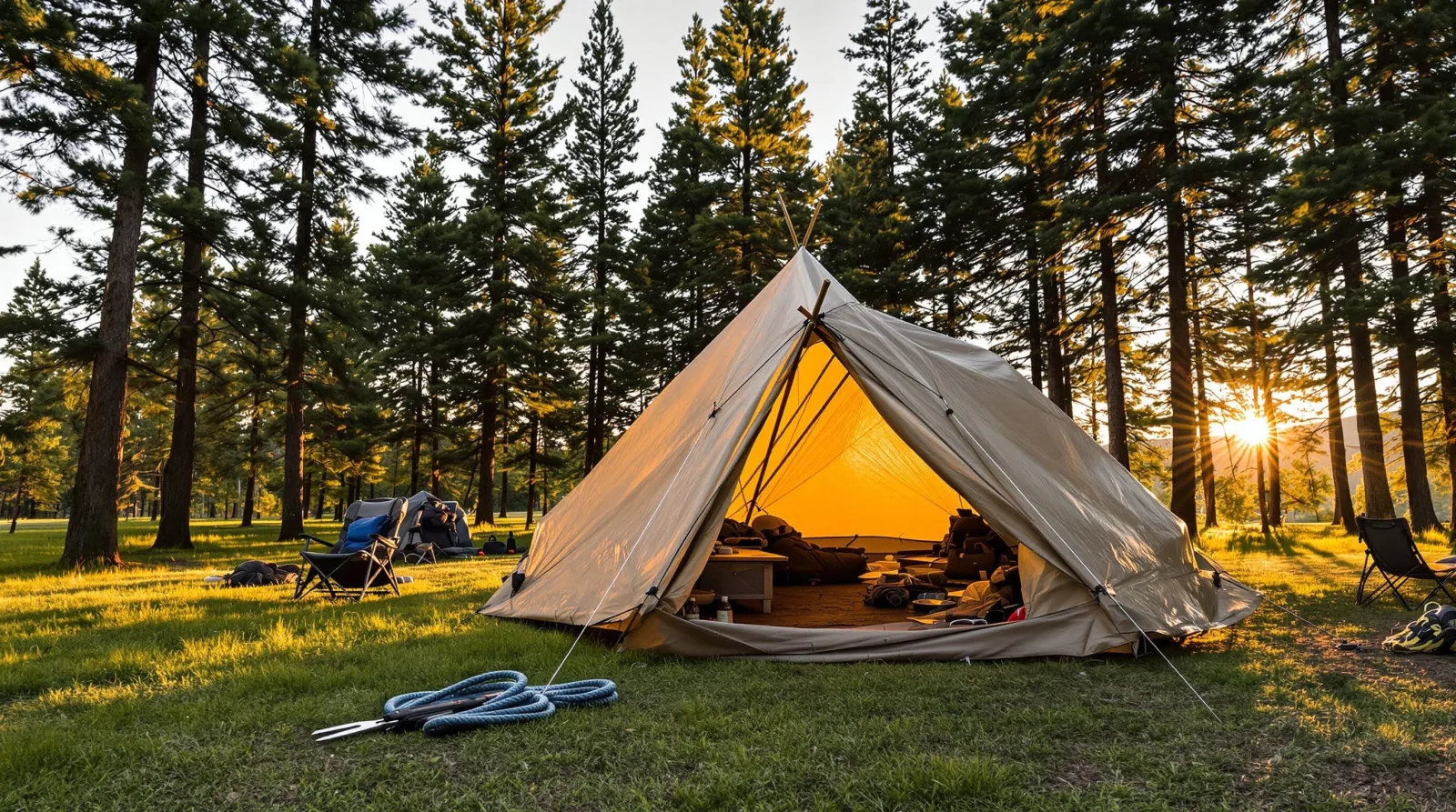 How To Make A Camping Tent From Scratch
