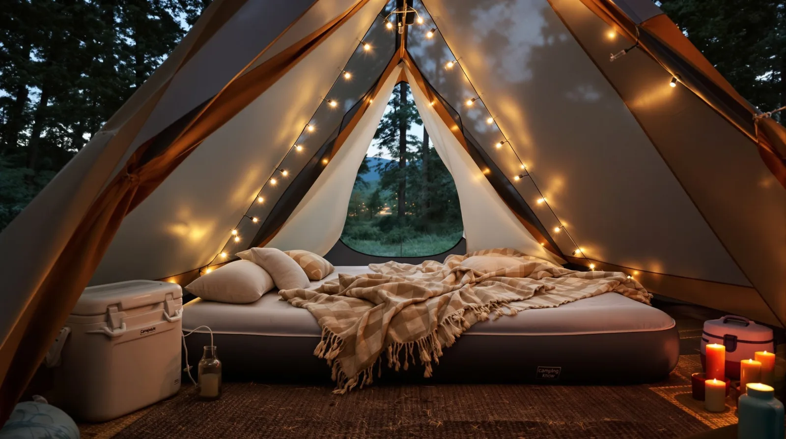 How To Make Camping Tent Comfortable