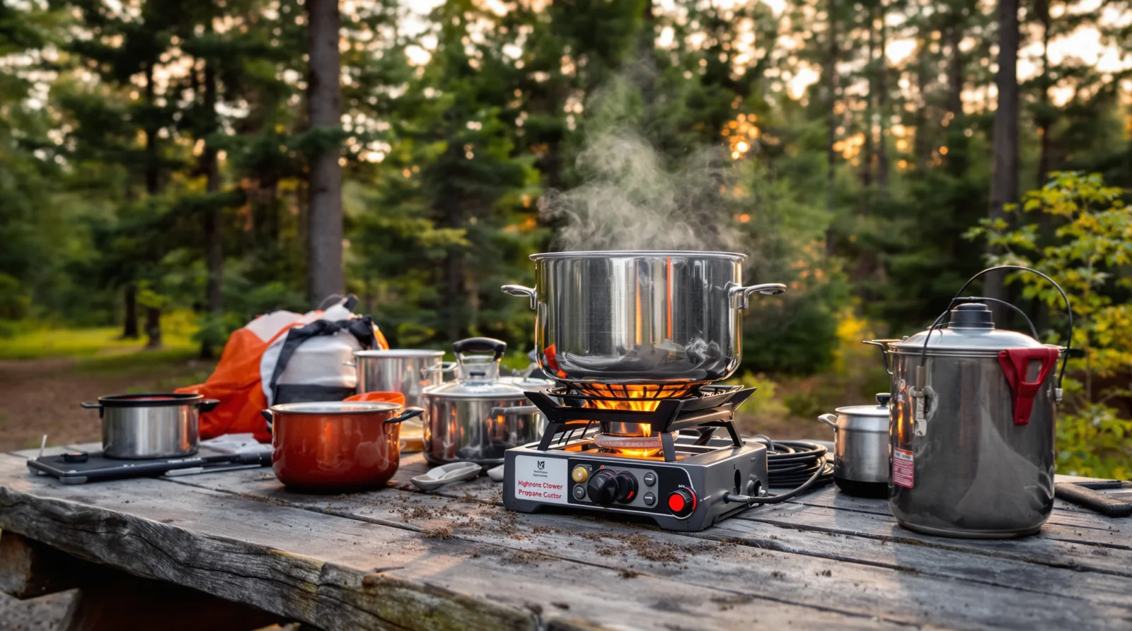 Best Single Burner Propane Stoves for Camp Cooking, Tailgates and Big Pots